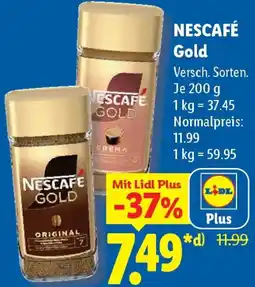 Lidl NESCAFÉ Gold Angebot
