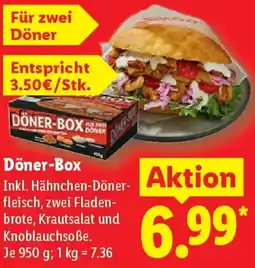 Lidl Döner-Box Angebot