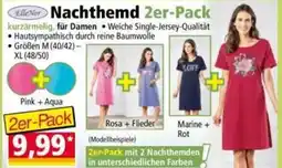 Norma ElleNor Nachthemd 2er-Pack Angebot