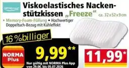 Norma ORTHO Vita Viskoelastisches Nackenstützkissen,,Freeze" Angebot