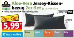 Norma DREAMTEX Aloe-Vera Jersey-Kissenbezug 2er-Set Angebot