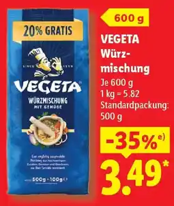 Lidl VEGETA Würzmischung Angebot