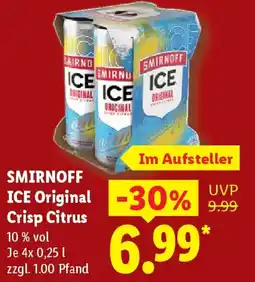 Lidl SMIRNOFF ICE Original Crisp Citrus Angebot