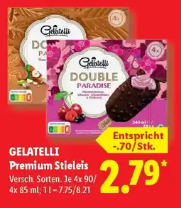 Lidl GELATELLI Premium Stieleis Angebot