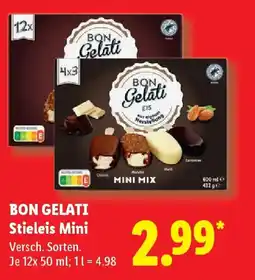 Lidl BON GELATI Stieleis Mini Angebot