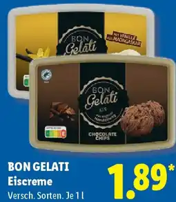 Lidl BON GELATI Eiscreme Angebot