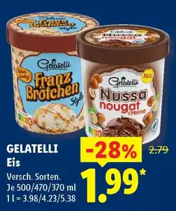 Lidl GELATELLI Eis Angebot