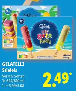 Lidl GELATELLI Stieleis Angebot