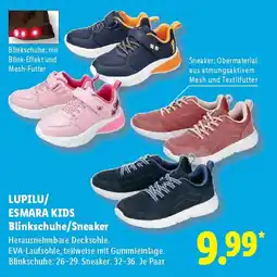 Lidl LUPILU/ ESMARA KIDS Blinkschuhe/Sneaker Angebot