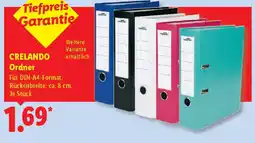 Lidl CRELANDO Ordner Angebot