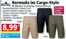 Norma Ronley Bermuda im Cargo-Style Angebot