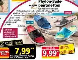 Norma MAUI Phylon-Badepantoletten Angebot