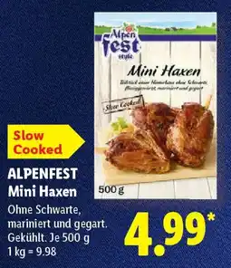 Lidl ALPENFEST Mini Haxen Angebot