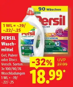 Lidl PERSIL Waschmittel Angebot