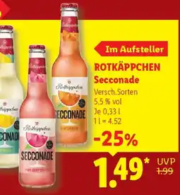 Lidl ROTKÄPPCHEN Secconade Angebot