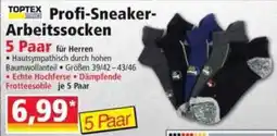 Norma TOPTEX Profi-Sneaker- Arbeitssocken Angebot