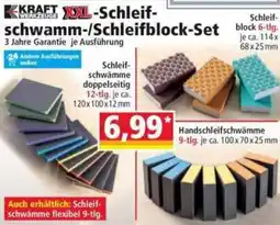 Norma KRAFT WERKZEUGE XXL-Schleifschwamm-/Schleifblock-Set Angebot
