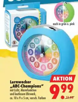 Mäc Geiz Lernwecker ,,ABC-Champions" Angebot