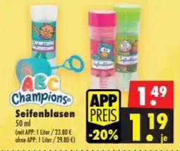 Mäc Geiz ABC Champions Seifenblasen Angebot