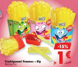 Mäc Geiz Fruchtgummi Pommes + Dip Angebot