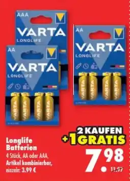 Mäc Geiz VARTA Longlife Batterien Angebot