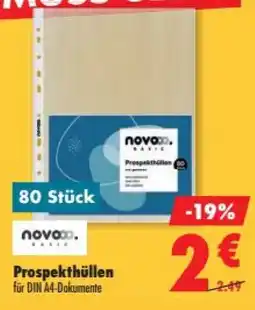 Mäc Geiz novo. Prospekthüllen Angebot