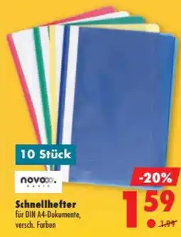Mäc Geiz novo. Schnellhefter Angebot