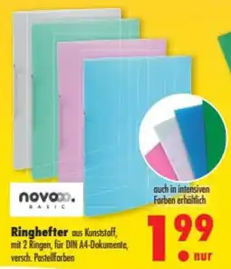 Mäc Geiz novo. Ringhefter Angebot
