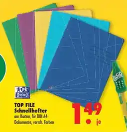 Mäc Geiz Oxford TOP FILE Schnellhefter Angebot