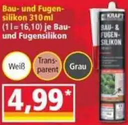 Norma KRAFT WERKZEUGE Bau- und Fugensilikon Angebot