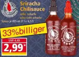 Norma Sriracha Chilisauce Angebot