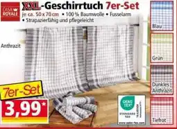Norma CASA ROYALE XXL-Geschirrtuch 7er-Set Angebot