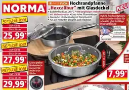 Norma HYPERFLON Hochrandpfanne Hexcalibur mit Glasdeckel Angebot