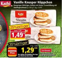 Norma Kathi Vanille Knusper Häppchen Angebot