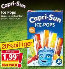 Norma Capri-Sun Ice Pops Angebot
