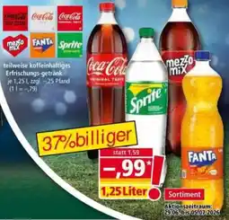 Norma Coca-Cola, Mezzo Mix, Fanta oder Sprite Angebot