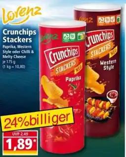 Norma Lorenz Crunchips Stackers Angebot