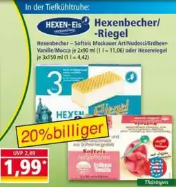 Norma HEXEN-Eis Hexenbecher/ Riegel Angebot