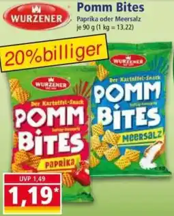 Norma WURZENER Pomm Bites Angebot