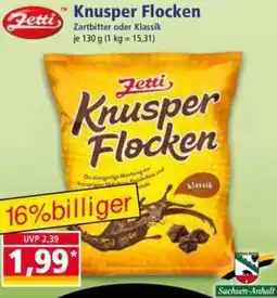 Norma Zetti Knusper Flocken Angebot