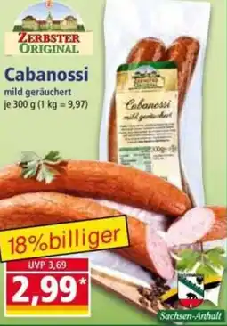 Norma ZERBSTER ORIGINAL Cabanossi Angebot