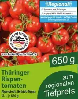 Norma Thüringer Rispentomaten Angebot