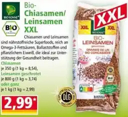 Norma BIO SONNE Bio Chiasamen/ Leinsamen XXL Angebot