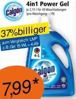 Norma Calgon 4in1 Power Gel Angebot