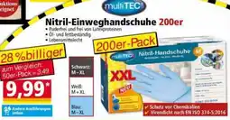 Norma multiTEC Nitril-Einweghandschuhe 200er Angebot