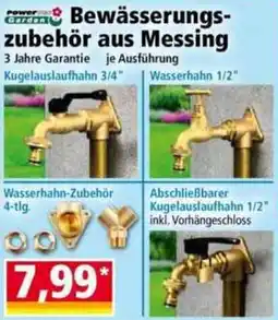 Norma Powertec Garden Bewässerungszubehör aus Messing Angebot