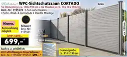 Norma WPC-Sichtschutzzaun CORTADO Angebot