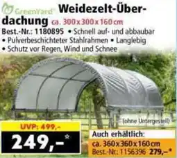 Norma GreenYard Weidezelt-Überdachung Angebot