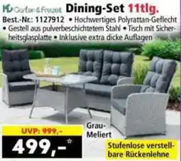 Norma Garten & Freizeit Dining-Set 11tlg. Angebot