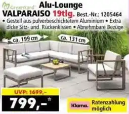 Norma GreenYard Alu-Lounge VALPARAISO 19tlg. Angebot